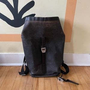 26 L Brooks of England Pickwick Cotton Canvas Bag